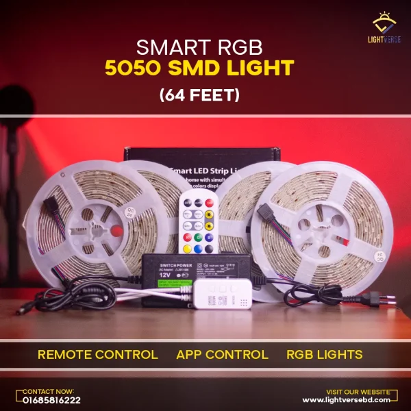 Smart RGB LED Strip Light, App Control, Dance With Music - Image 4