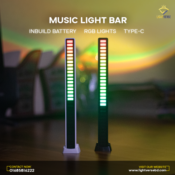 RGB Music Bar - Sound-Reactive LED Lighting