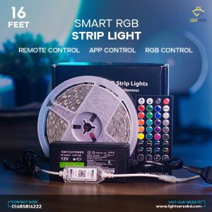 Smart RGB LED Strip Light - Customizable, App-Controlled Lighting"