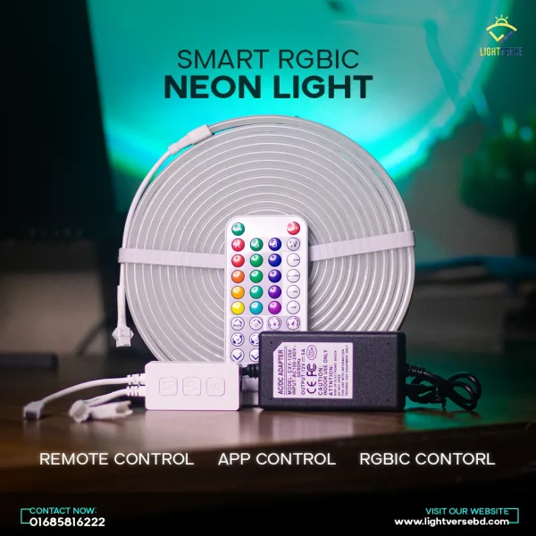 Dynamic Smart RGBIC Neon Lights