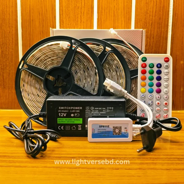 Rainbow RGBIC LED Strip Light – Smart Lighting with Vibrant Effects 30Led/m - Image 4