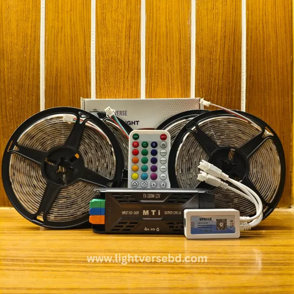 Rainbow RGBIC LED Strip Light – Smart Lighting with Vibrant Effects 30Led/m - Image 5