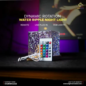 Dynamic Water Ripple Lights 360° Rotation