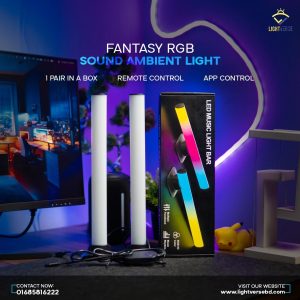 RGB LED Music Light Bar with Bluetooth App Control – গেমিং ও রুম ডেকোরের জন্য স্মার্ট লাইট (বাংলাদেশে)