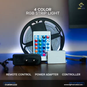 4 Color RGB Strip Light, Lighting for Every Mood