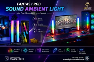 ARGB LED Music Light Bar Bluetooth App Control