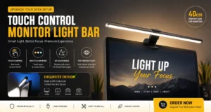 Touch Control Monitor Light Bar