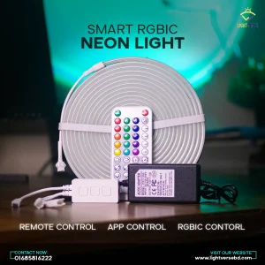 24V ARGB Silicone Neon Light 96 LED/M | High Density Color Grade