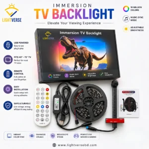 TV Sync Backlight with Camera – Smart Ambient LED Lighting