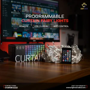 Magical Programmable Curtain Fairy Lights: Perfect for Any Event