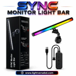 PC Sync Monitor Light Bar with ARGB Backlight | Eye Care Gaming Light Bangladesh